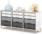 12 Drawers Storage Cabinet by TOOLF
