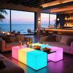 16'' Cordless LED Cube Chair Light, LED Cube Seat - Image 7