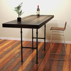 38'' x 14'' Industrial Pipe Table Leg - Image 6