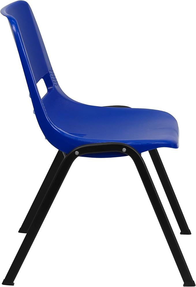 Flash Furniture HERCULES Series 440 lb. Capacity Kid's Navy Ergonomic Shell - Image 5