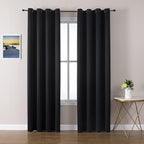 ChrisDowa Blackout Curtains for Bedroom and Living Room 95 Inches Long | 2 by ChrisDowa
