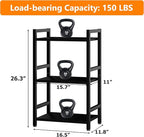 Book Shelf, 3 Tier Bookcase - Image 2