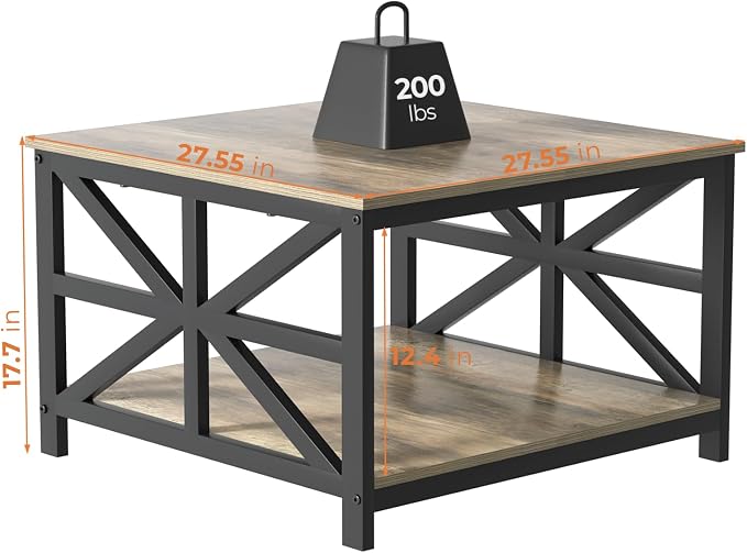 GreenForest Modern Living Room Coffee Table - Image 2