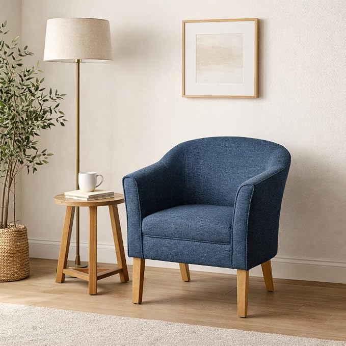 HomePop Barrel Shaped Accent Chair - Image 2