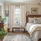 YoungsTex 38 Inch Wide Linen Curtains - Image 2