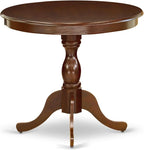 East West Furniture AMT-MAH-TP Antique Dining Room Table - Image 4