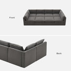 mopio Oversized Modular Sectional Sofa - Image 9