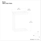 SIMPLIHOME Skyler C-Side Table - Image 2