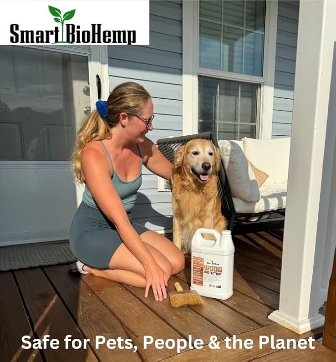 Plant-Powered 2.5-Gallon Wood Protectant, Protects from Water & UV Rays - Image 4