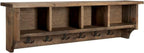Alaterre Furniture Pomona Entryway Coat Rack – Rustic Farmhouse 48-Inch - Image 8