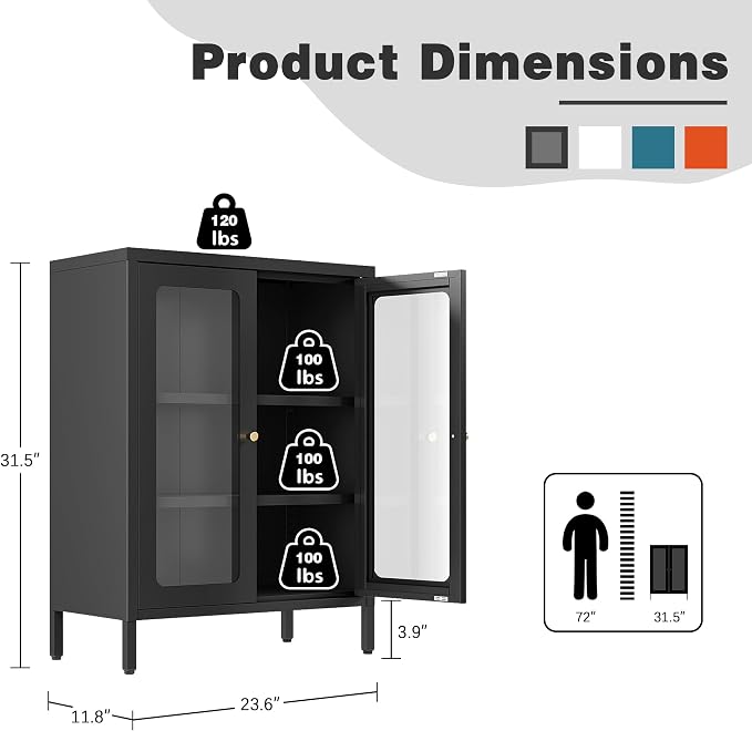 Bevivog Small Display Cabinet - Image 2