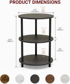 XBurmo Round Coffee Table for Living Room - Image 2