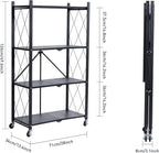 BRIAN & DANY 4-Tier Foldable Storage Shelves - Image 3