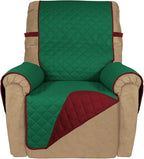 PureFit Reversible Recliner Chair Covers Couch Covers by PureFit