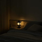 Traditional Korean Wood Lamp | Handmade Asian Oriental Table Lantern | Bedside - Image 9