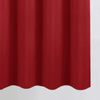 Bright Red Blackout Curtains 52 x 63 Inch Length/Set of 2 Curtain - Image 9