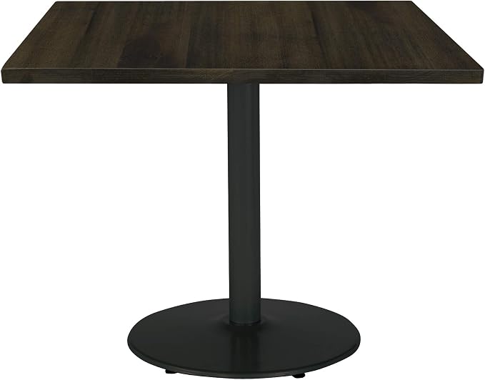 KFI Seating Urban Loft Square Top Multipurpose Table 29"H x 36"W x 36"D Espresso by KFIStudios