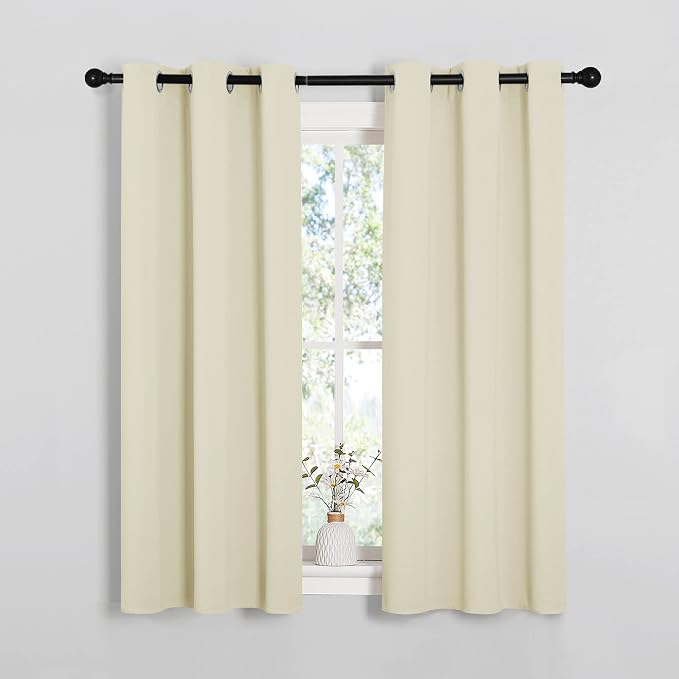 NICETOWN Room Darkening Draperies Window Curtain Panels, Thermal Insulated by NICETOWN