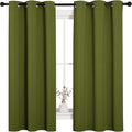 NICETOWN Christmas Window Decoration Thermal Insulated Solid Grommet Blackout by NICETOWN