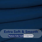 PureFit Stretch Couch Covers for Sofa Large Sofa Slipcovers Navy | 1-Piece - Image 5