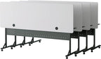 Lorell Shift 2.0 Flip & Nesting Mobile Table - Image 6