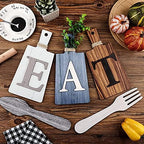 Jetec Cutting Board Eat Sign Set Wall Decor, Gray, White, Brown - Image 6