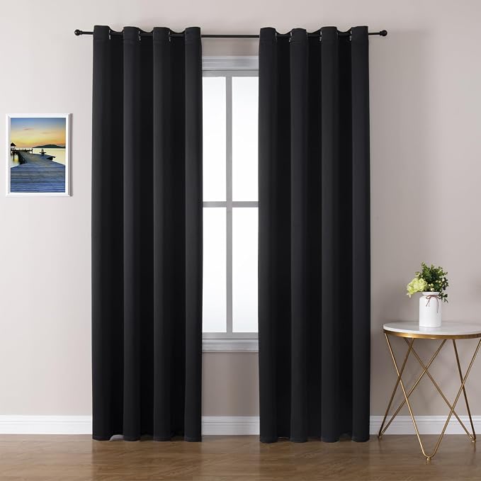 ChrisDowa Blackout Curtains for Bedroom and Living Room 102 Inches Long | 2 by ChrisDowa