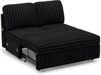 Belffin Corduroy Sleeper Sofa - Image 9
