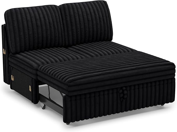 Belffin Corduroy Sleeper Sofa - Image 9