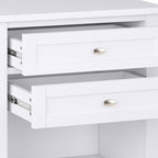 SIMPLIHOME Warm Shaker Bedside Table - Image 7