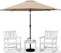 SERWALL Outdoor Rocking Chairs Set of 2 by SERWALL