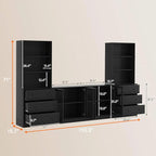 TUSY 71" Large TV Stand Set - Image 2
