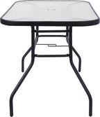 Flash Furniture Tory Rectangle Patio Table - Image 5