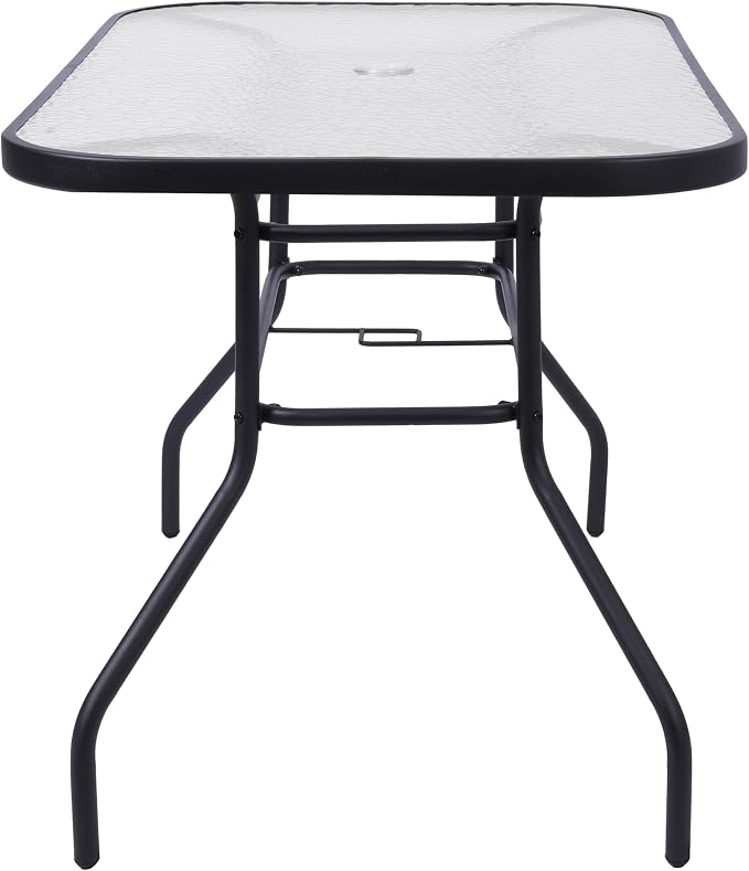 Flash Furniture Tory Rectangle Patio Table - Image 5