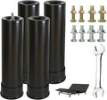 9 Inch Metal Adjustable Bed Base Frame Leg Replacement Heavy Duty Extra Height by Unknown