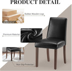 Dining Chairs Set of 2, Modern Dining Room Chairs - Image 3