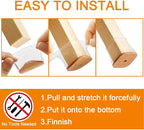 24 Pcs Chair Leg Floor Protectors - Image 6