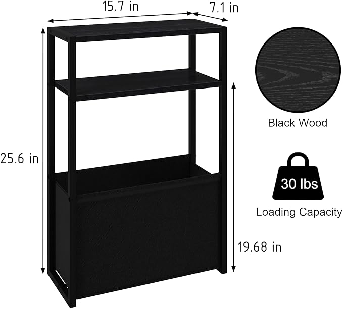 Leomonio Narrow Side Table, Slim Side Table - Image 2