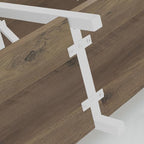 LVB Farmhouse Entryway Table, Industrial Wood Sofa Table - Image 8