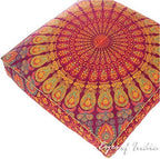 Mandala Floor Pillow Cover Meditation Cushion Seating Throw Hippie Round - Image 7