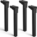 4 Pack 12" Folding Table Legs, Heavy Duty Metal Furniture Legs 12" Adjustable by Unknown