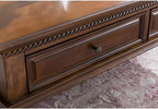 Vintage Wood Coffee Table for Living Room - Image 7