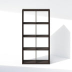 Furinno Simple Cube Storage Organizer, 8-Cube Display Shelf, Open Back Shelving - Image 7
