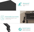 Rolling Standing Desk Adjustable Height - Image 9