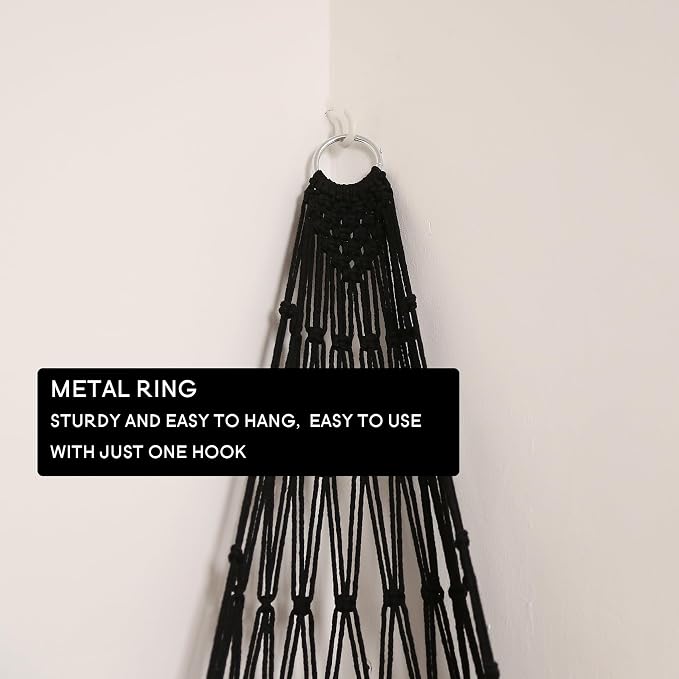 Amdermi Stuffed Animal Hammock Corner Hanging Net - Image 3