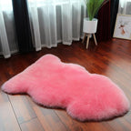 LLB Genuine Sheepskin Area Rug Wool Rug Fur Carpet Fluffy Shaggy Fur Rug - Image 2