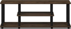 Furinno Turn-N-Tube No Tools 3D 3-Tier Entertainment TV Stand up to 50 inch TV - Image 4