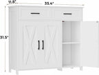 Homhedy Sideboard Buffet Cabinet, Coffee Bar Storage Cabinet - Image 2