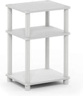Furinno JUST Side Table, 3-Tier End Table, Open Shelves Night Stand, Bedside by Furinno-FitsYourSpaceFitsYourBudget