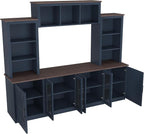 LUMISOL 4-Piece Entertainment Center Wall Unit - Image 7